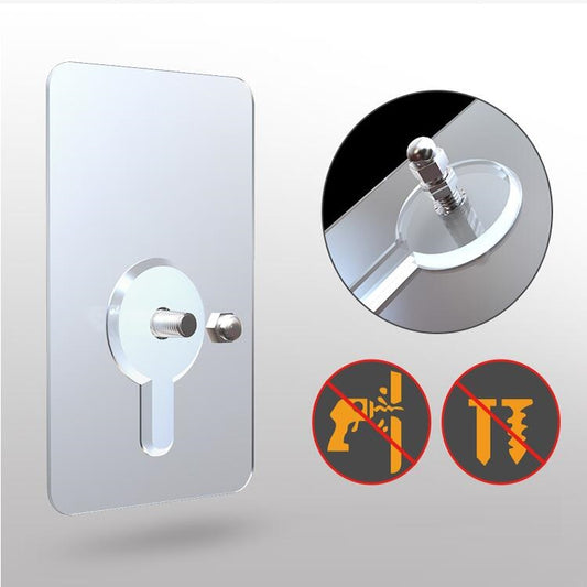 Najir All In One™ Screw Stickers Strong Nail-free & Stainless Steel Adhesive Hook Self-adhesive With Screws.